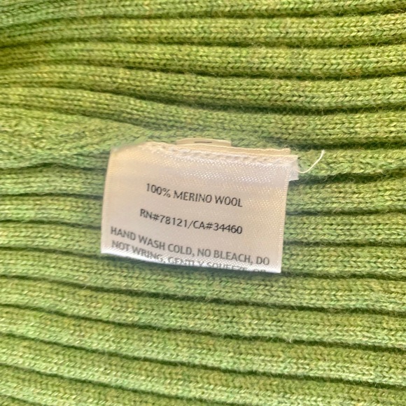 Eileen Fisher merino wool cardigan size large - Picture 5 of 6